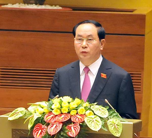 President Tran Dai Quang (Photo: SGGP)
